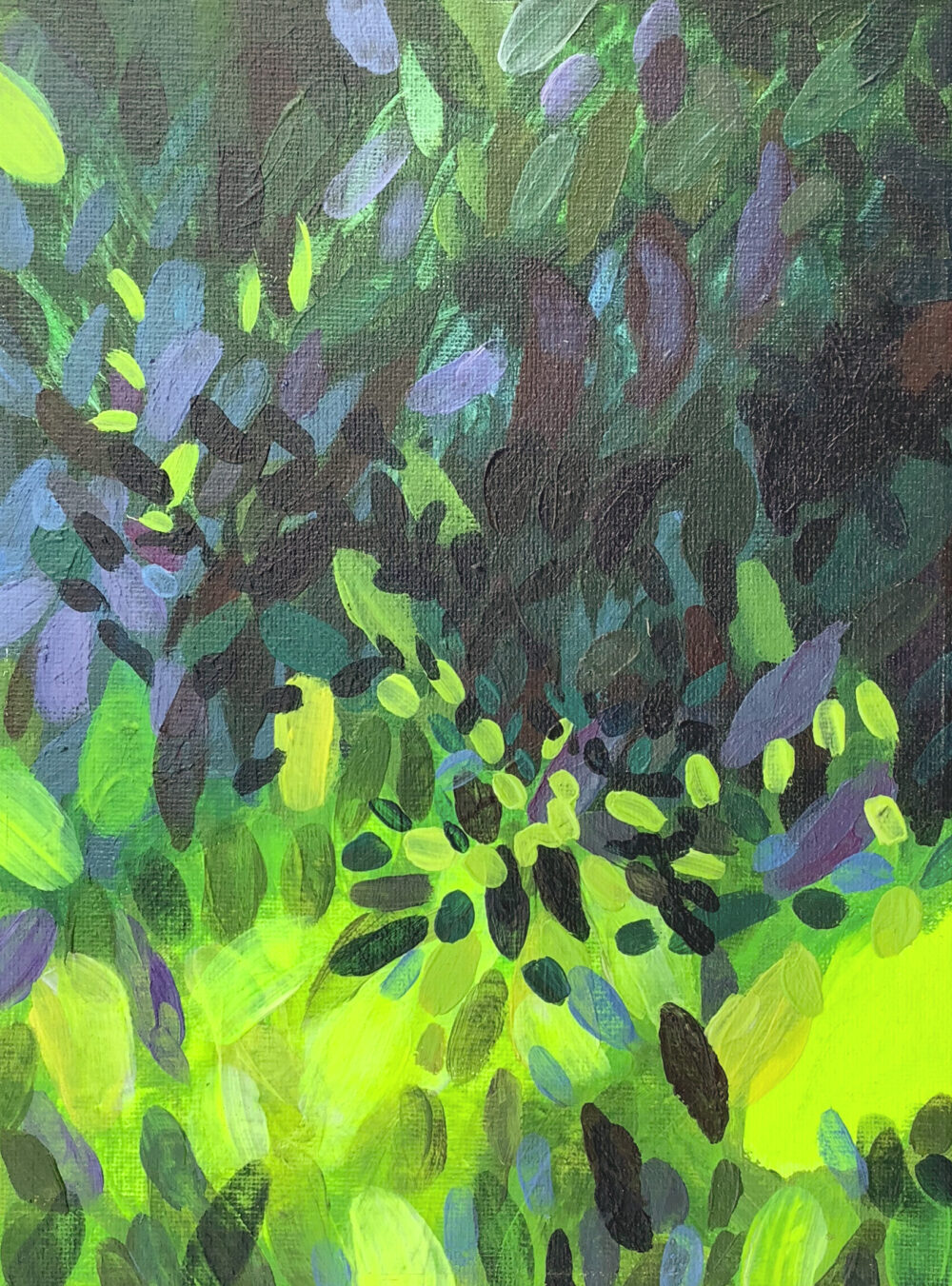 Lichtspiel 03 · Acryl · 18x24cm · 2019