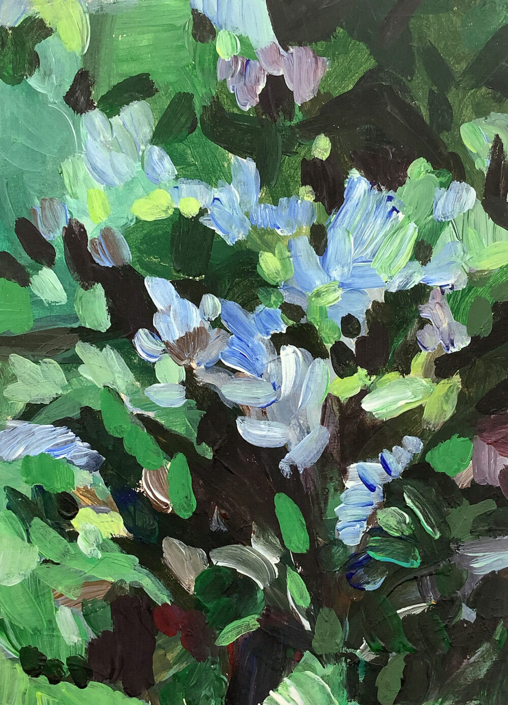 Mein Garten A06 · Acryl · 10x15cm · 2023