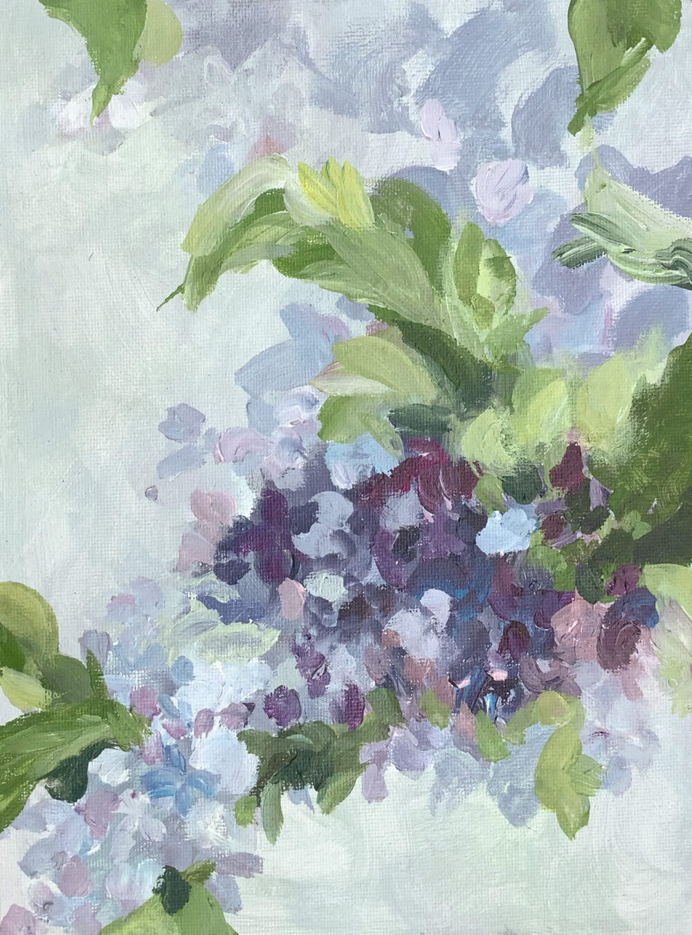 Mein Garten B01 · Acryl · 18x24cm · 2023