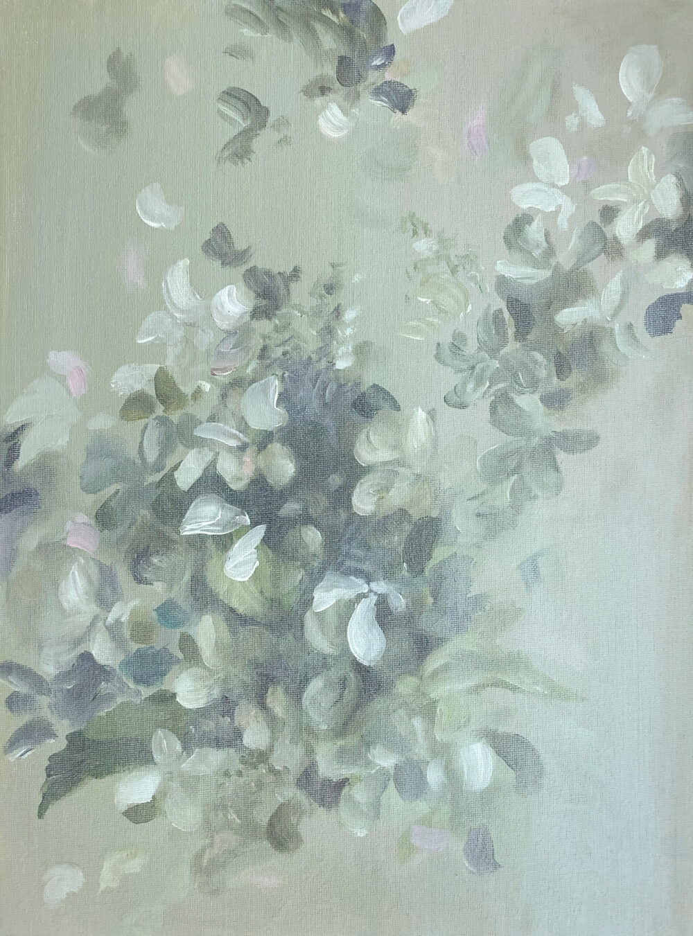 Am Morgen 02 · Acryl · 40x50cm · 2024