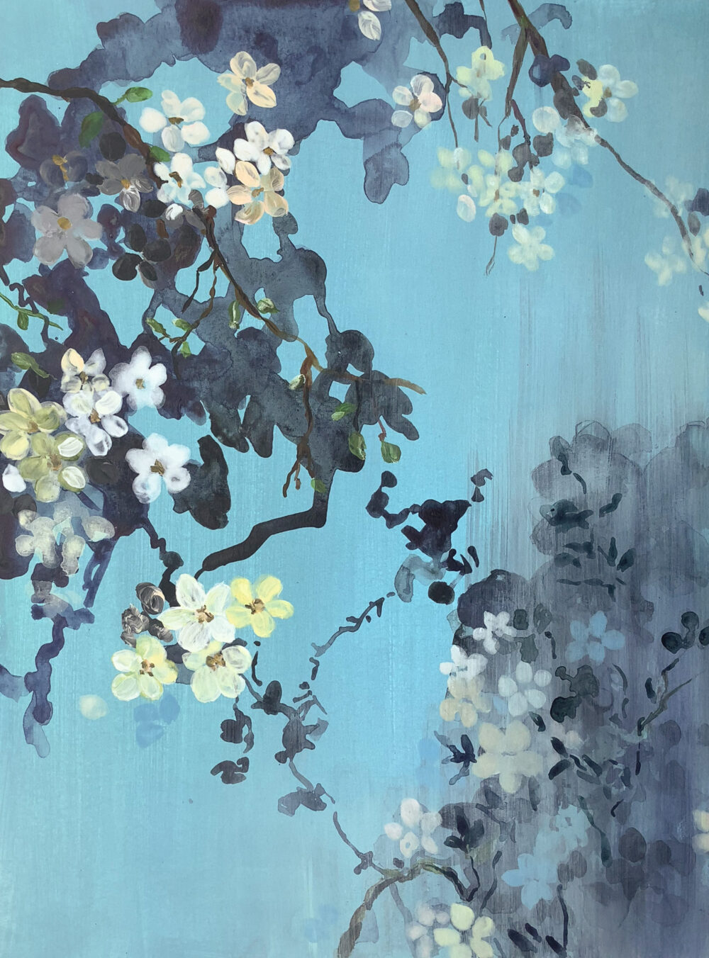 Frühling 02 · Acryl · 30x40cm · 2024