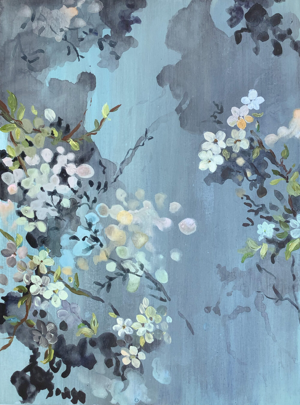 Frühling 03 · Acryl · 30x40cm · 2024