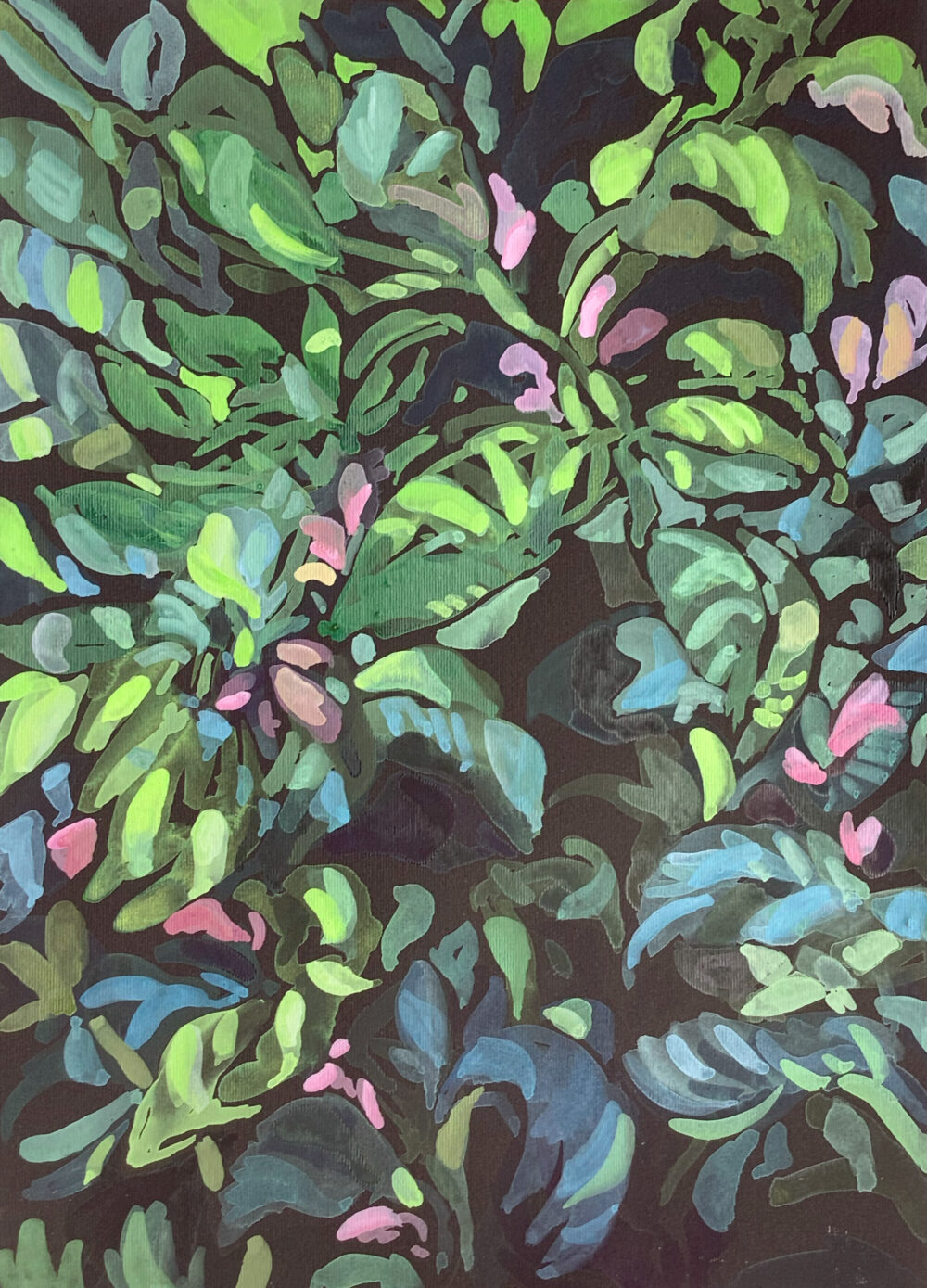 Sommerende 01 · Aquarell · 30x40cm · 2024